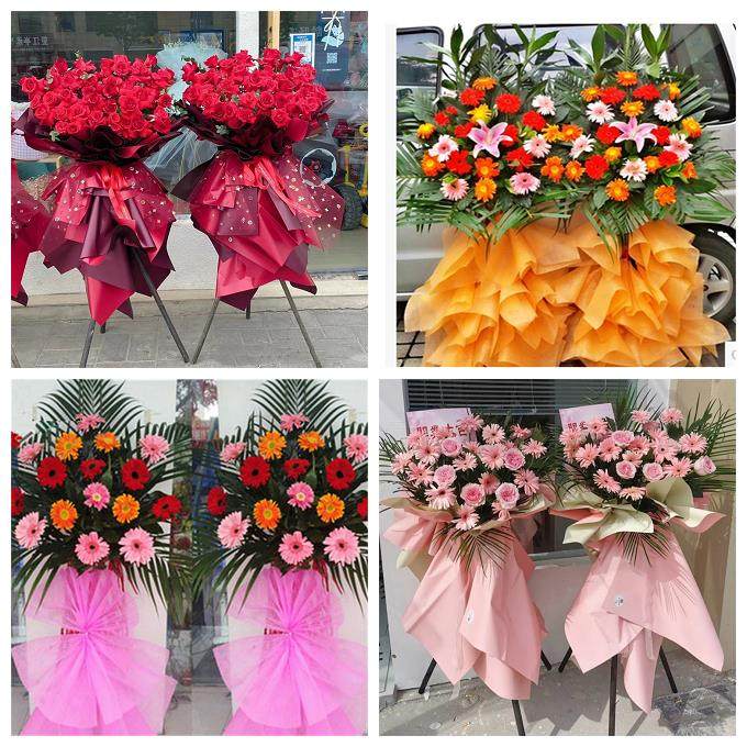 新店开张开业花篮天津市滨海新区胡家园汉沽寨上同城速递鲜花庆典,鲜花速递/花卉仿真/绿植园艺,商务用花,淘宝优惠券,粉丝福利购,淘宝优惠卷