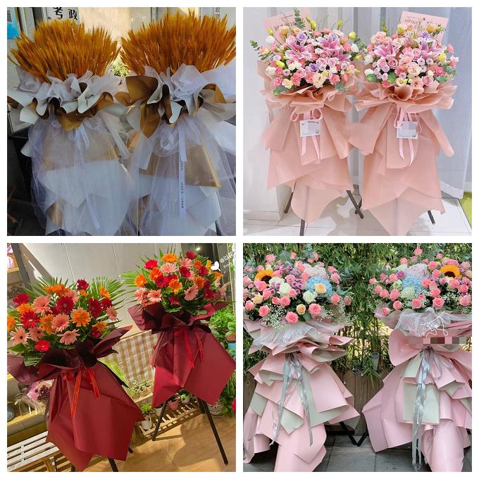 新店开张开业花篮辽宁本溪市平山区溪湖区明山区同城速递鲜花庆典