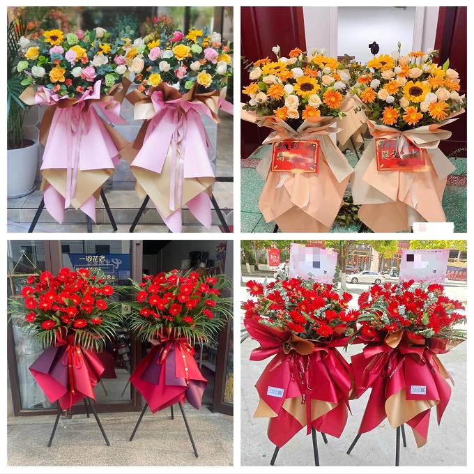 新店开张开业花篮云南丽江市古城区玉龙县永胜县同城速递鲜花庆典