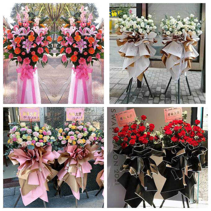 新店开张开业花篮克拉玛依市区独山子区白碱滩区同城速递鲜花庆典