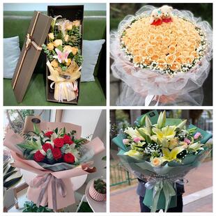 520情人节红玫瑰鲜花生日花束内蒙呼和浩特土默特左旗托克托同城