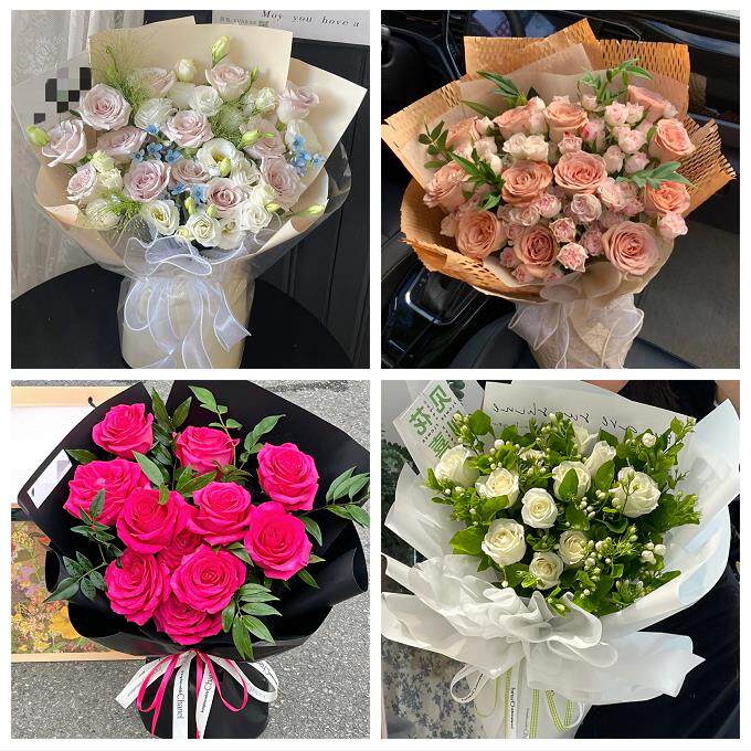 99朵玫瑰花束妇女节向日葵生日鲜花广东湛江市廉江市雷州市吴川市