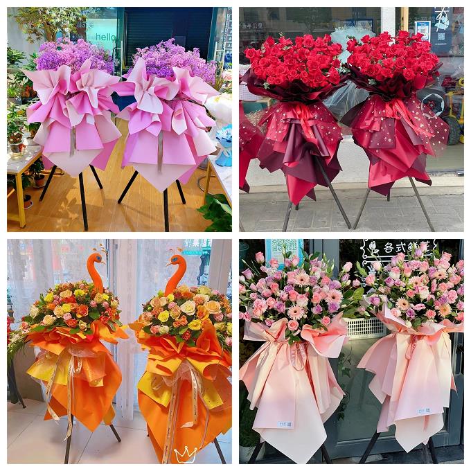 新店开张开业花篮北京市石景山区八角古城苹果园同城速递鲜花庆典