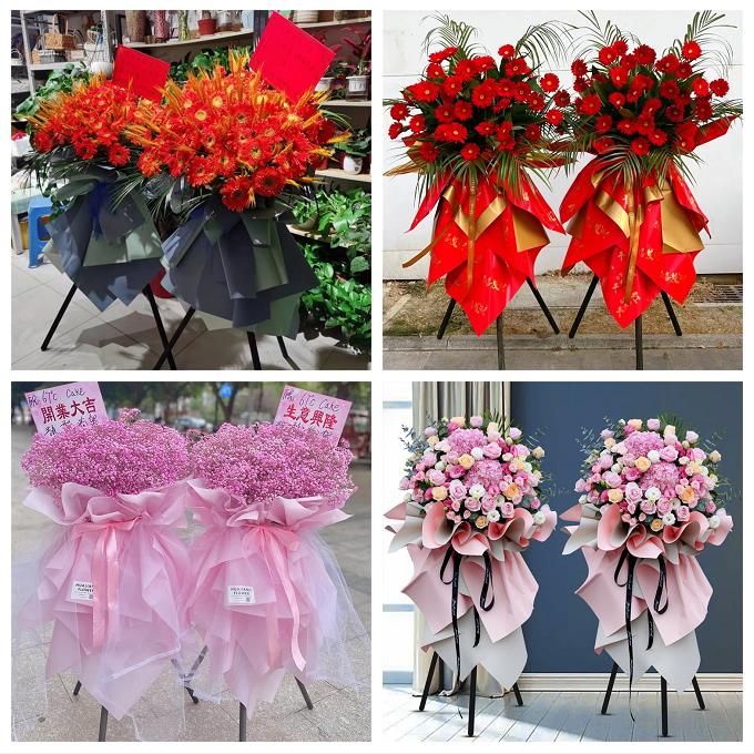 新店开张开业花篮宁夏省吴忠市同心县青铜峡市区同城速递鲜花庆典