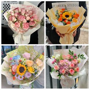 99朵玫瑰花束妇女节向日葵生日鲜花江苏苏州市张家港昆山市太仓市