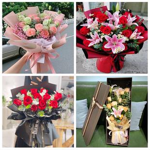 520情人节红玫瑰鲜花生日花束山东烟台市芝罘福山牟平莱山区同城