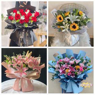 520情人节红玫瑰鲜花生日花束河北省沧州市新华区运河区沧县同城