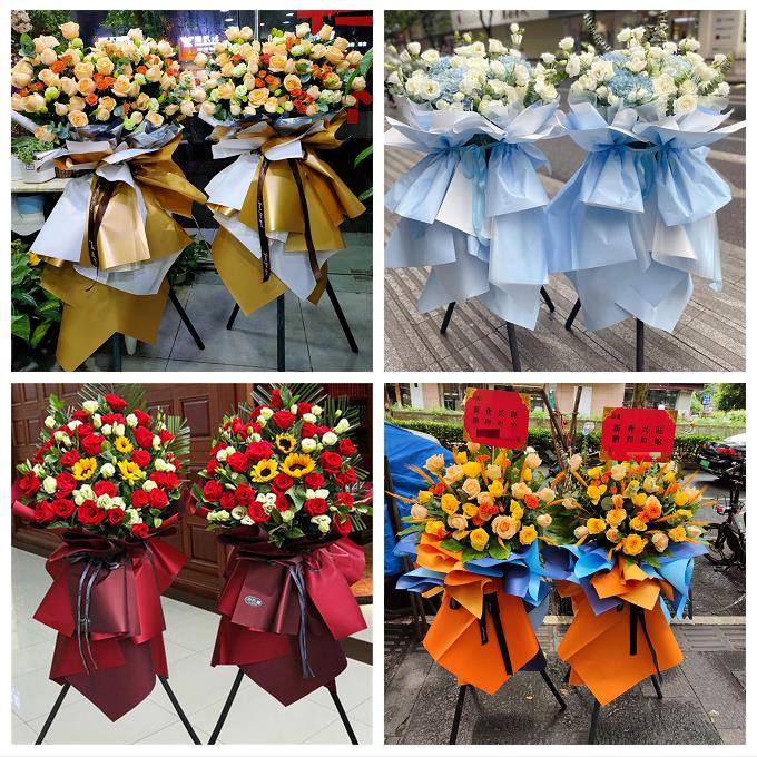 新店开张开业花篮鲜花云南丽江市古城区玉龙县永胜县同城速递上门