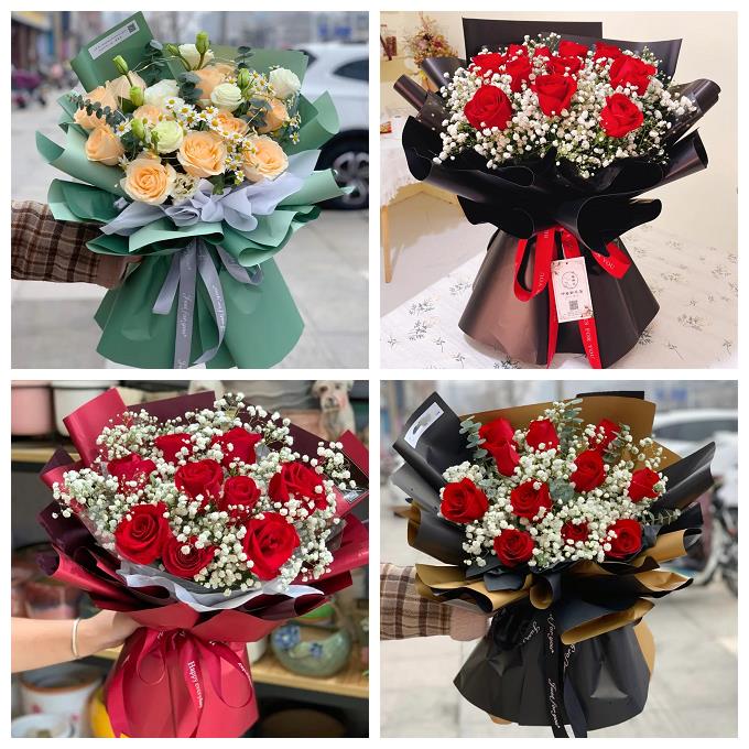 玫瑰鲜花情人节花束送女友生日礼物内蒙古赤峰市林西县克什克腾旗