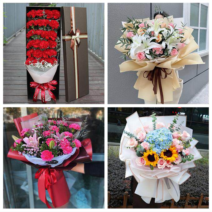 玫瑰百合向日葵康乃馨鲜花河南洛阳市老城区西工区瀍河区同城速递
