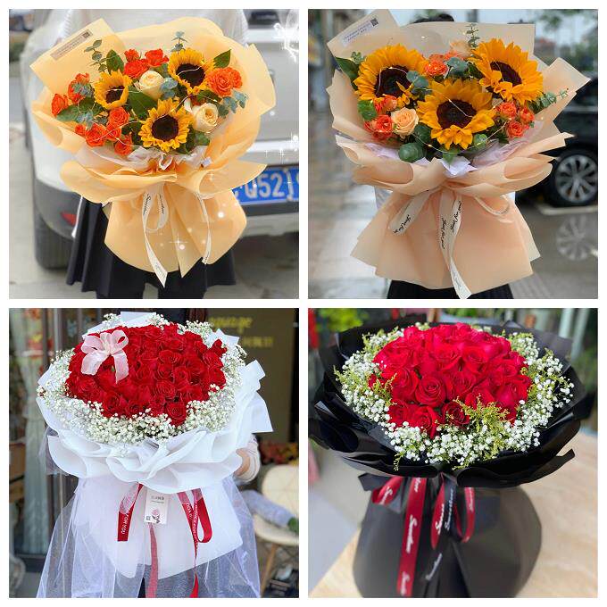 红玫瑰鲜花情人节生日表白花束礼物四川泸州市泸县合江叙永古蔺县