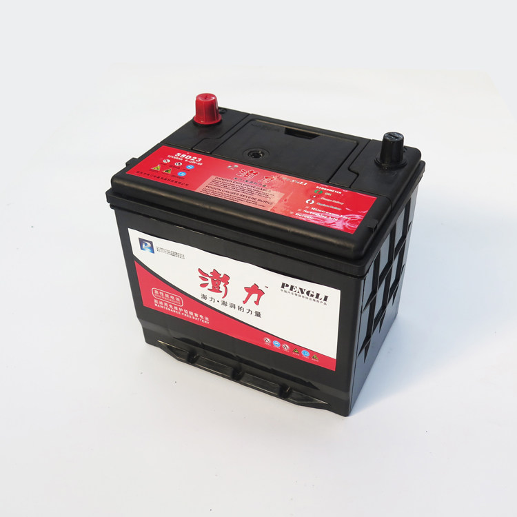 汽车蓄电池55D23适配比亚迪起亚马自达3朗动车铅酸60ah免维护电瓶