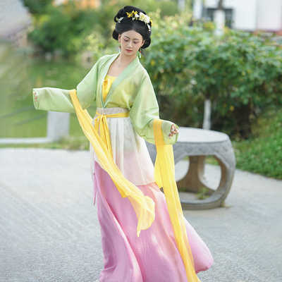 卿如故汉服汉元素五件套