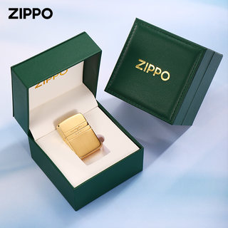 Zippo打火机正品1941复刻商标起源送礼限定版礼盒高档定制送男友