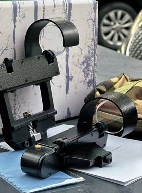 okp7俄式高品质金属国产绿色倒三角高透摄影配件弹弓配件