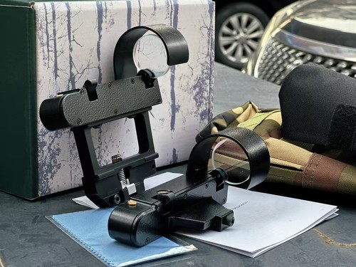 okp7俄式高品质金属国产绿色倒三角高透摄影配件弹弓配件