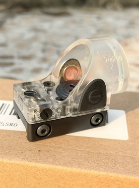 透明SRO红点带RMR底板配件直播摄影相机装饰弹弓装备