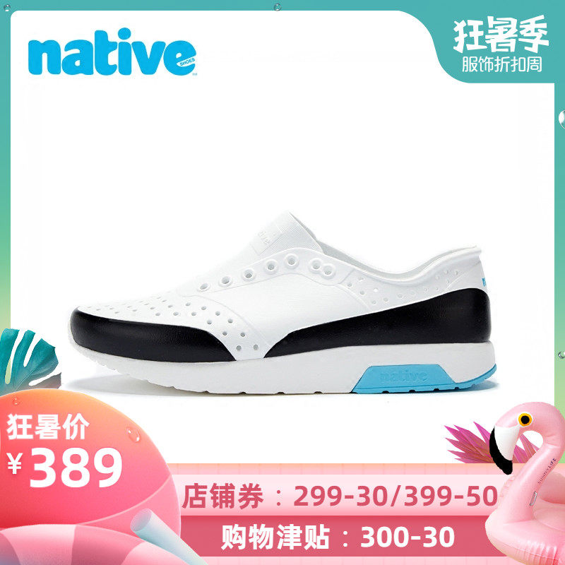 Native shoes 男鞋女鞋 Lennox Black舒适透气EVA运动休闲洞洞鞋|msdalam kategori Kasut lelaki popular, Sandal - dari Buy2taobao.com untuk memberikan perkhidmatan ejen Taobao profesional membeli