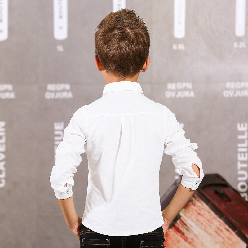 Chemise garcon à manche longue - Ref 2075116 Image 3