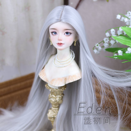 Eden造物间 软丝  中分 BJD娃用假发三分 小三分4分6分 现货