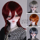 狼尾bjd假发 高温软丝 三分 Eden造物间 小三分 四分6分现货