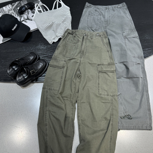 裤 文艺BOBO1972 百搭休闲工装 时尚 86202 新款
