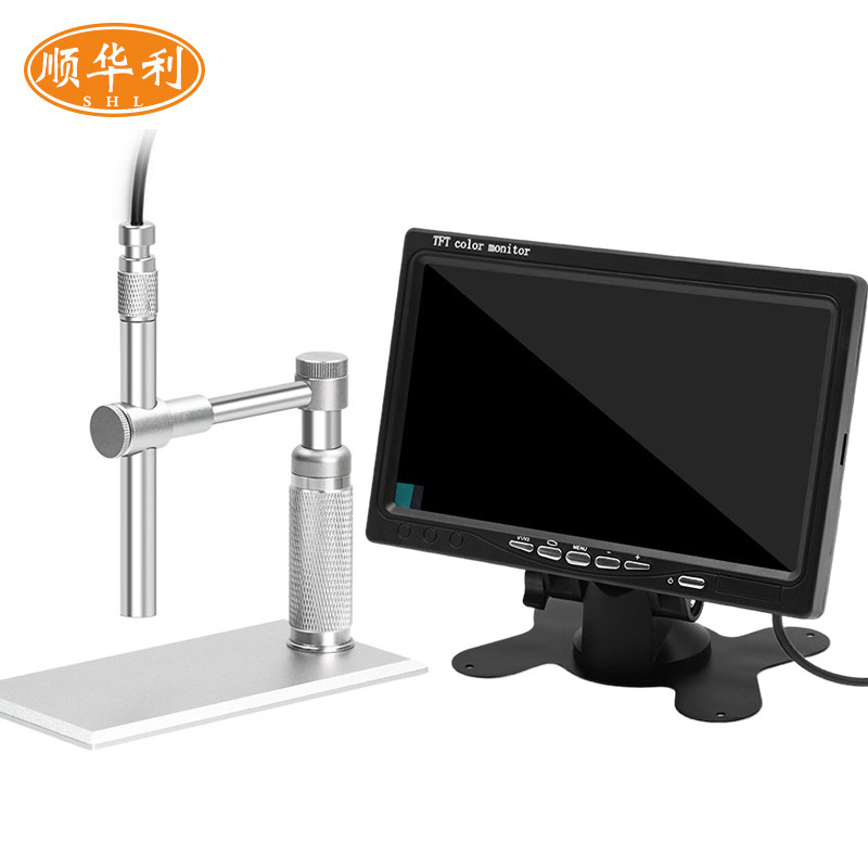 高清笔式500X倍AV接口电子数码显微镜压屏机电子放大镜维修排检