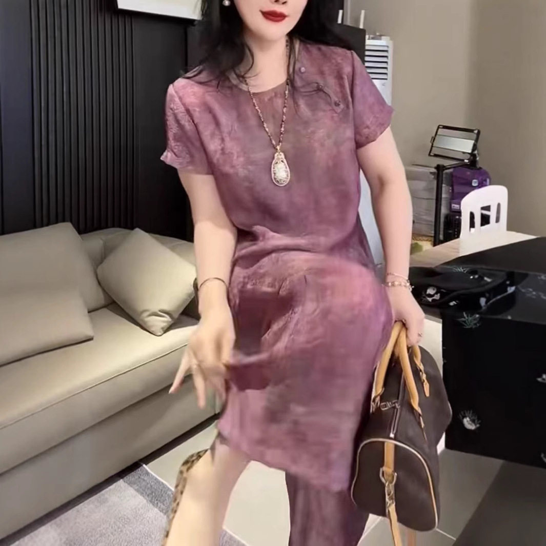 2025夏季新款高端大气女神范套装时尚百搭休闲显瘦上衣裤子两件套