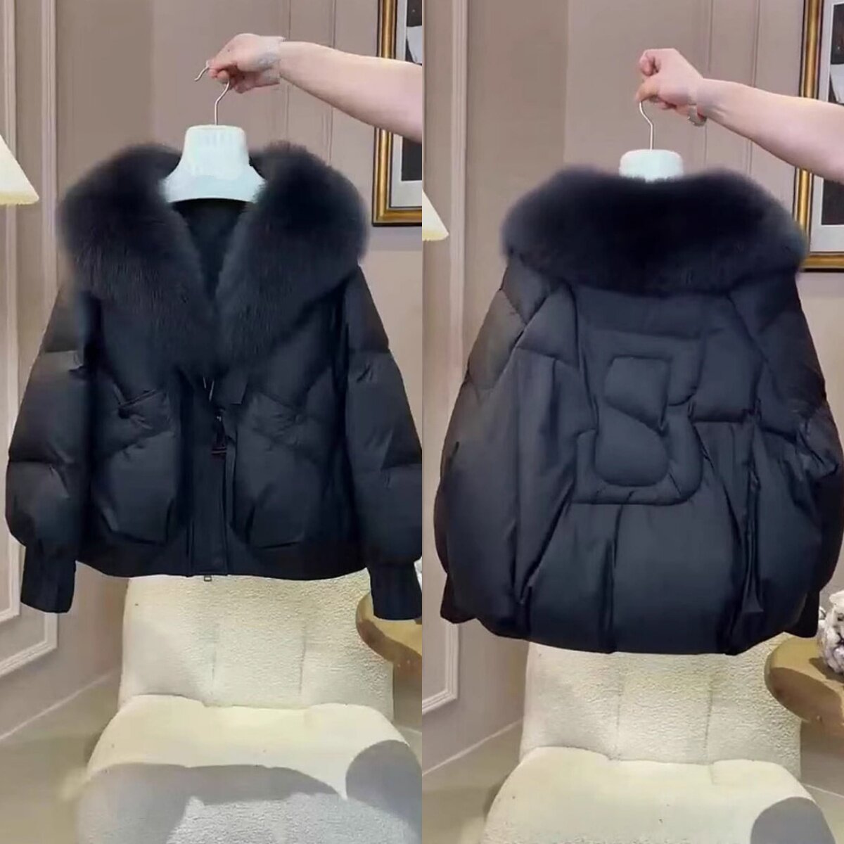 小个子短款羽绒棉服加厚外套2025年秋冬新款冬季棉衣棉袄女款女装