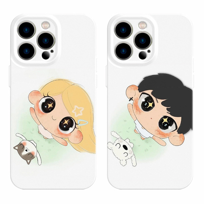 适用iPhone17promax苹果16手机壳15男女14情侣13可爱12华为mate70荣耀Pura80小米vivox200一加opporeno软nova