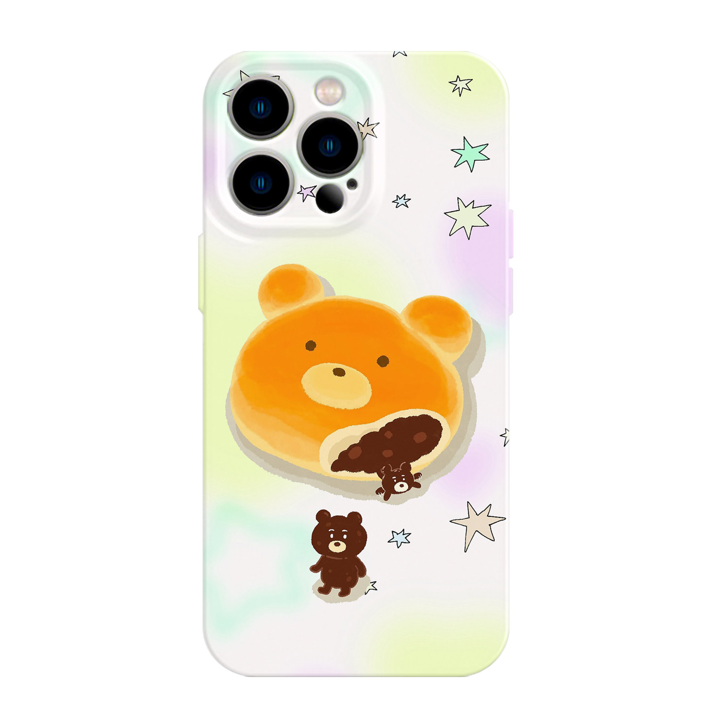 小熊夹心面包~可爱手机壳