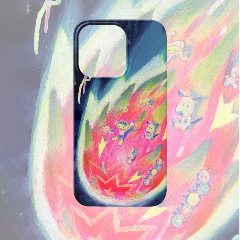 骑着流星遨游~菲林手机壳