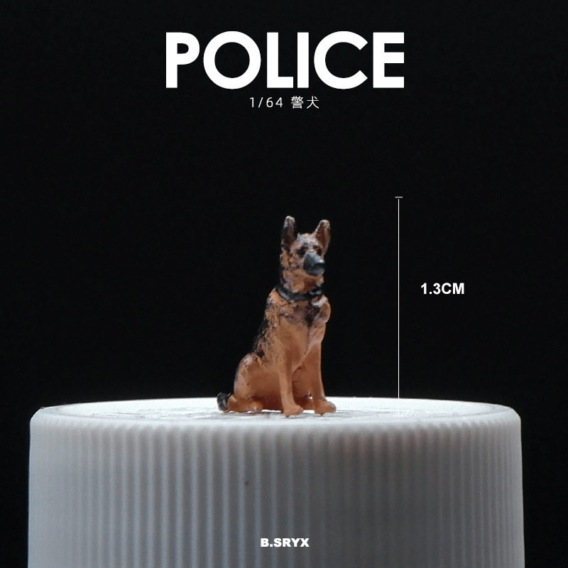 仿真动物系列警犬 大型犬 微缩仿真/动物玩偶