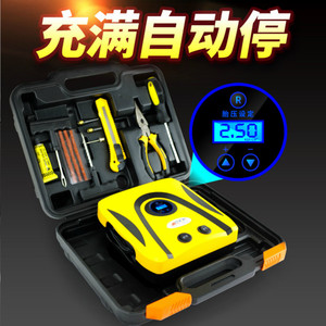 车载充气泵12V汽车车用轮胎便携式打气筒小轿车大功率电动打气泵