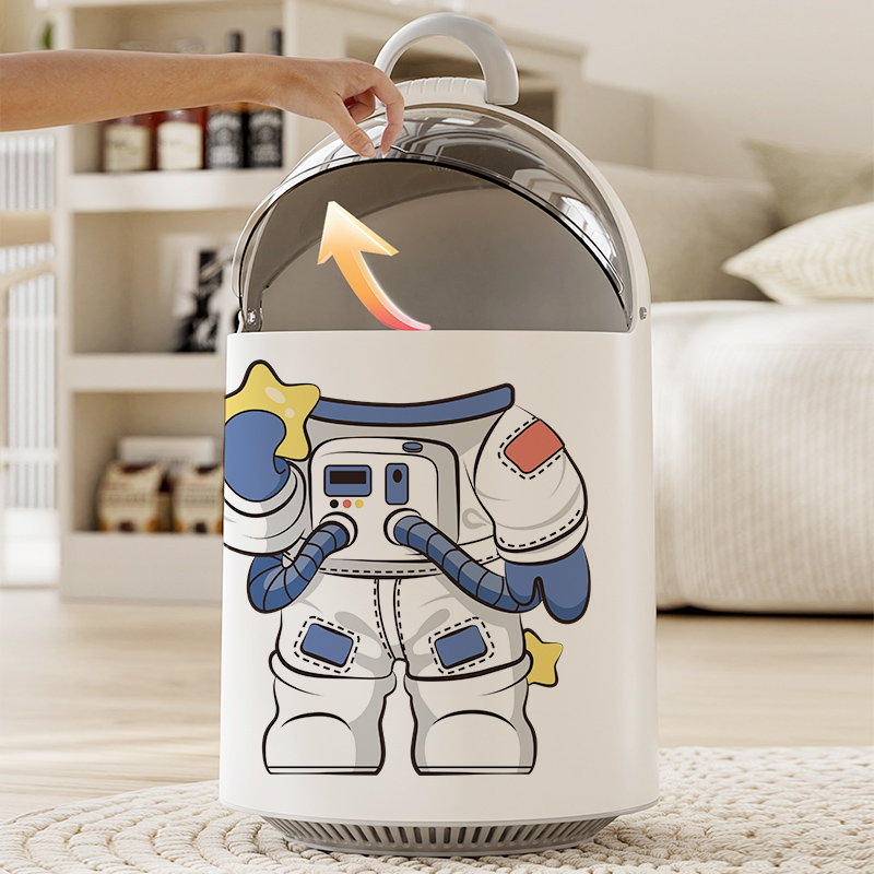 老爹垃圾桶大容量创意轻奢