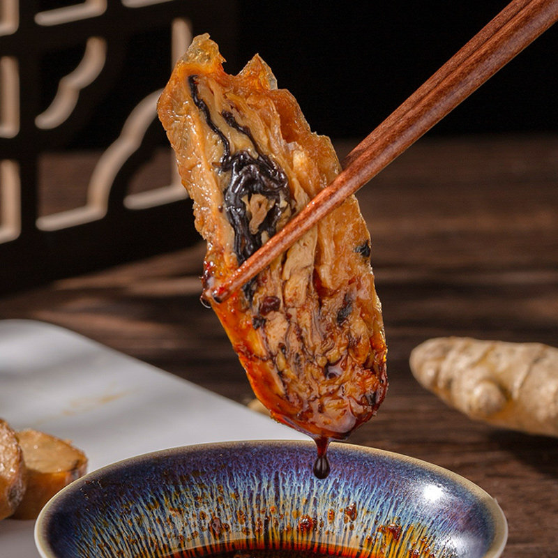 虞三胖素八宝鸭真空包装开袋即食
