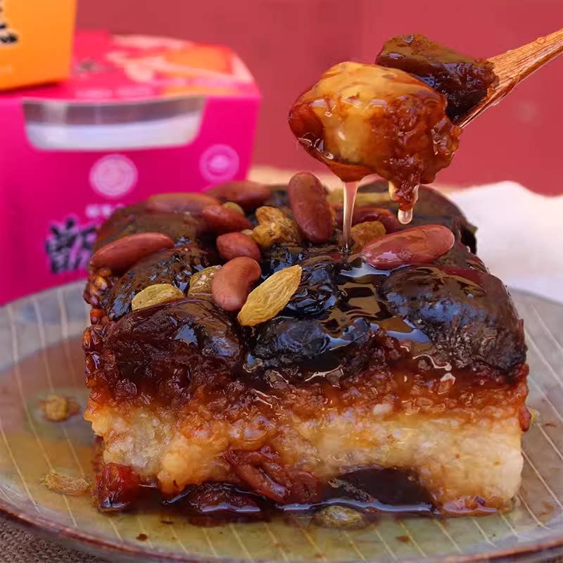 御京香甑糕陕西西安特产小吃350g甄糕镜糕红枣糯米饭枣红枣糕点