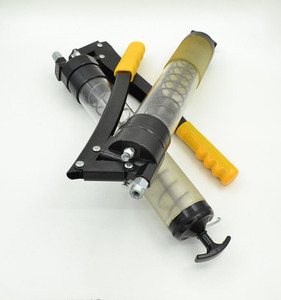 手动高压黄油枪专业级汽修工具加油器透明筒耐用型软管油嘴配件尖