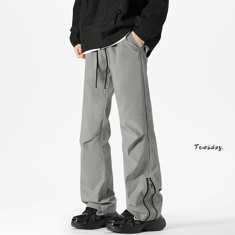 美式户外冲锋工装裤男款春季速干防泼水登山长裤机能风运动休闲裤