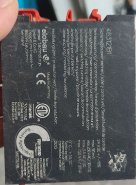 议价 ELOBAU 安全继电器模块德国爱乐宝463121B1安全继