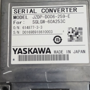 JZDP一D006 议价 安川转换模块两个型号 259