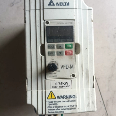 议价 台达VFD-M变频器两台，型号VFD007M21A，0.75