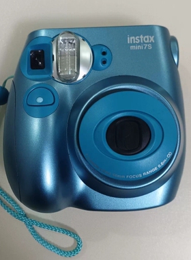 议价 富士拍立得mini7s相机 珠光蓝色，功能正常使用，成色如图
