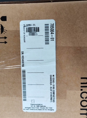议价 NI cDAQ-9185 4槽位以太网CompactDAQ机