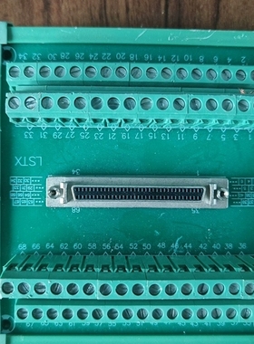 议价 绿色DIN-68标准接线端子台，带DB接口，68针转接板，成