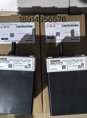 议价 SQN31.411A2700西门子伺服电机全新原装