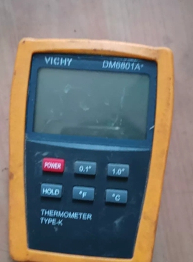 议价 Vici维希DM6801A温度计工业级高精度K型热电偶智能锅