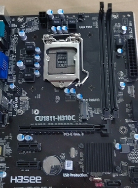 议价 神舟H310C，1151针6.7.8.9代CPU主板，CU1
