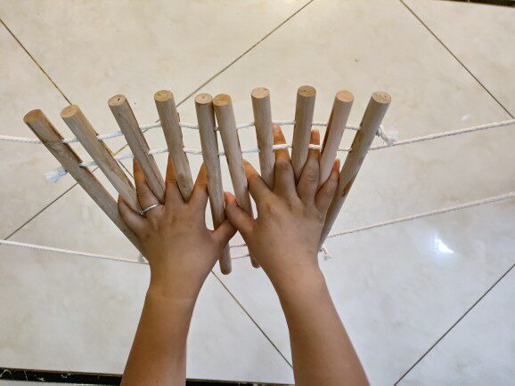 戏曲戏剧影视小品舞台演出黄梅戏古代犯人刑具夹手棍道具