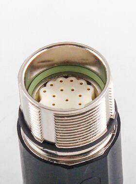 AKUA221MR0000001000插头 INTERCONETC工业连接器21芯顺时针